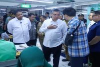 Menaker saat sidak perusahaan di Semarang terkait THR, Selasa (31/3/2026). (Foto Dok Ho/RadarBangsa.co.id)