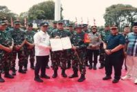 Pembukaan TMMD ke-128 di Desa Galis Dajah, Bangkalan, Rabu (22/4/2026). (Foto Dok Ho/RadarBangsa.co.id)