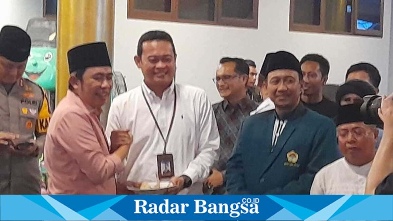 Kegiatan kupatan bersama masyarakat di Pendopo Wahyawibawagraha, Rabu (25/3/2025). (Foto Dok Ho/RadarBangsa.co.id)