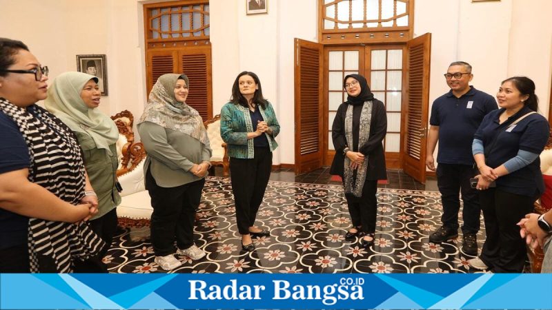 Bupati Ipuk bertemu perwakilan UNDP di Pendopo Banyuwangi, Selasa (31/3/2026). (Foto Dok Ho/RadarBangsa.co.id)