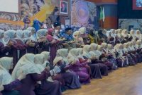 Wakil Bupati Malang Lathifah Shohib menghadiri Halal Bihalal IGRA Kabupaten Malang di Graha Cakrawala UM, Kamis 16 April 2026. (Foto Dok Ho/RadarBangsa.co.id)