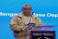 Wamenaker Afriansyah Noor saat membuka Rakernas Serikat Pekerja Sucofindo di Jakarta, Rabu (22/04/2026). (Foto Dok Ho/RadarBangsa.co.id).