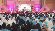 Pelepasan 2.956 calon jamaah haji Kabupaten Jember di Kaliwates, Senin (4/5/2026). (Foto Dok Ho/RadarBangsa.co.id)