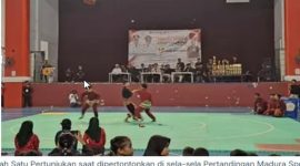 Ratusan atlet mengikuti Madura Sport Championship 2 di GOR Sultan Abdul Kadirun, Bangkalan, Minggu, 10 Mei 2026   (Foto Dok Ho/RadarBangsa.co.id)