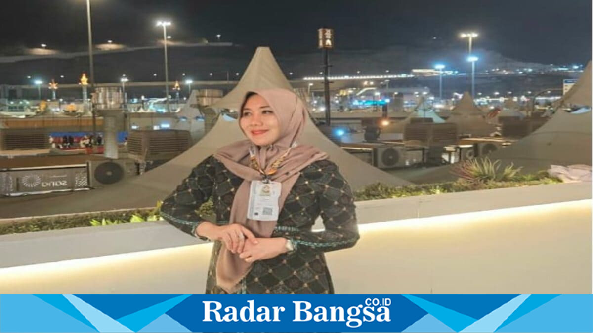 Anggota DPD RI Lia Istifhama saat menjalani rangkaian Armuzna di Makkah, Kamis, 28 Mei 2026. (Foto Dok Ho/RadarBangsa.co.id)