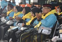 Bupati Sidoarjo Subandi melepas jamaah haji Kloter 57, 58, dan 59 di Pendopo Delta Wibawa, Rabu (6/5/2026). (Foto Dok Ho/RadarBangsa.co.id)
