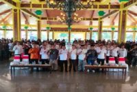 Sekretaris Daerah Bangkalan Ismet Efendi saat pembinaan aparatur desa, Rabu (13/5/2026). (Foto Dok Ho/RadarBangsa.co.id)