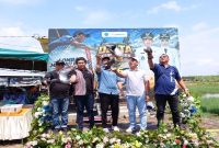 Bupati Sidoarjo H. Subandi membuka lomba Selekda dan Liga Jatim Bersatu di Pologunting, Jumat (1/5/2026). (Foto Dok Ho/RadarBangsa.co.id)