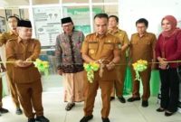 Bupati Bangkalan Lukman Hakim meresmikan kanal pengaduan masyarakat Dinas Kesehatan Bangkalan, Senin, 25 Mei 2026. (Foto Dok Ho/RadarBangsa.co.id)