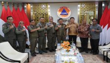 Bupati Sidoarjo Subandi saat audiensi dengan BNPB di Jakarta, Senin (4/5/2026). (Foto Dok Ho/RadarBangsa.co.id)