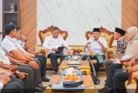 Bupati Pasuruan saat koordinasi harmonisasi Raperbup di Kanwil Kemenkum Jatim, Selasa (13/5/2026). (Foto Dok Ho/RadarBangsa.co.id)