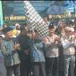 Sebanyak 366 calon jemaah haji Kloter SUB 74 diberangkatkan dari Masjid Agung Asyuhada Pamekasan, Minggu (10/5/2026). (Foto Dok Ho/RadarBangsa.co.id)