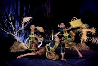 Penampilan memukau siswa SD dalam ajang FLS3N cabang seni tari tingkat Kabupaten Lamongan, Selasa (5/5/2026). (Foto Dok Ho/RadarBangsa.co.id)