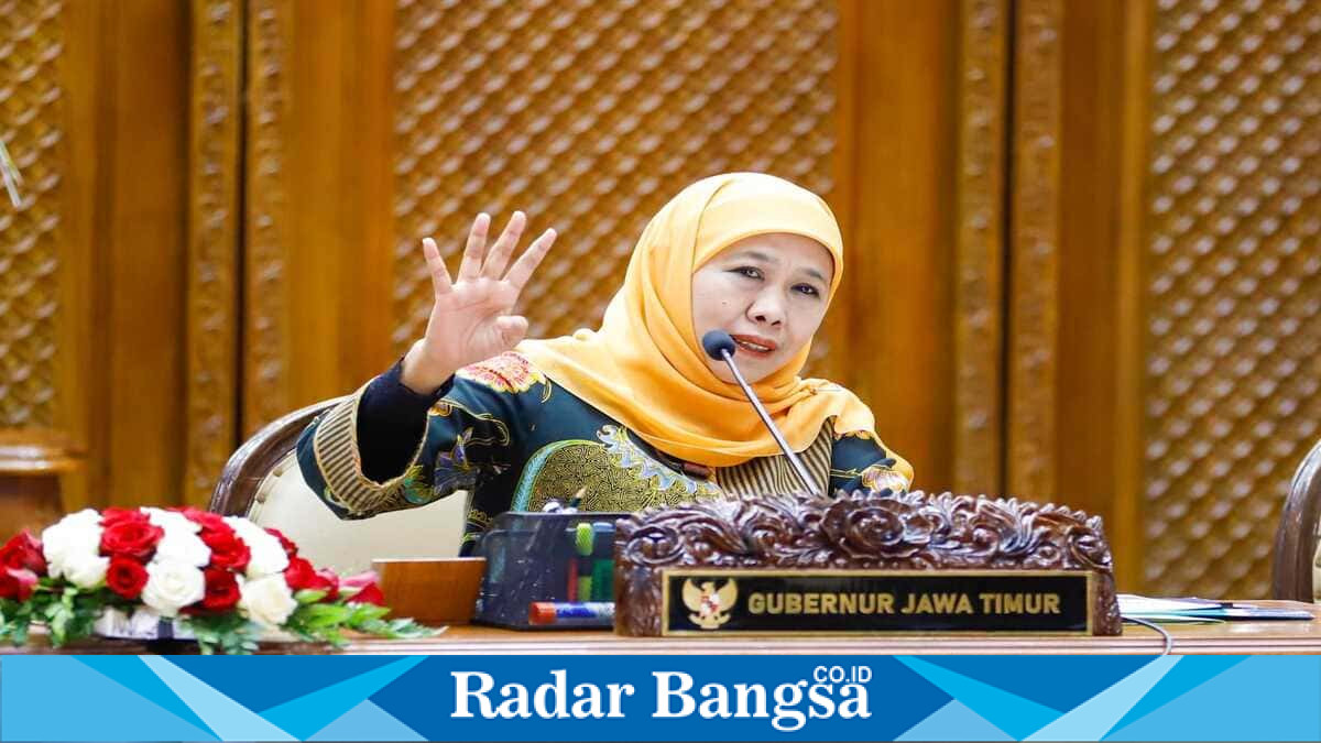 Khofifah pastikan WFH ASN Pemprov Jatim berlanjut dan bergeser menjadi setiap Jumat mulai Juni 2026, Sabtu, 30 Mei 2026 (Foto Dok Ho/RadarBangsa.co.id)