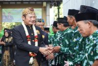 Bupati Lamongan Yuhronur Efendi bersama Forkopimda saat ziarah leluhur rangkaian HJL ke-457, Senin, 25 Mei 2026. (Foto Dok Ho/RadarBangsa.co.id)