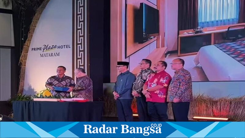 Grand opening Prime Plaza Hotel Mataram digelar di Kota Mataram, Jumat (8/5/2026). (Foto Dok Ho/RadarBangsa.co.id)