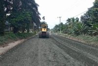 Jalan aspal hasil program CSR PT Arara Abadi di Pelalawan, Riau, Sabtu (2/5/2026). (Foto Dok Ho/RadarBangsa.co.id)