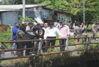 Kondisi Jembatan Tarik di perbatasan Sidoarjo–Mojokerto, Sabtu (2/5/2026). (Foto Dok Ho/RadarBangsa.co.id)