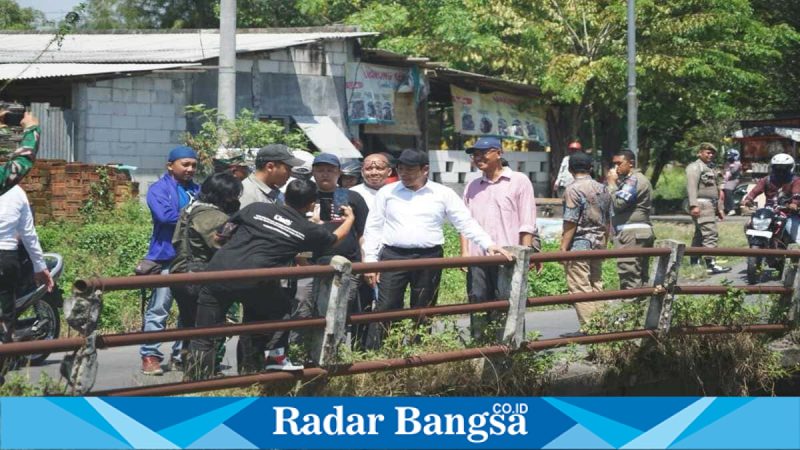 Kondisi Jembatan Tarik di perbatasan Sidoarjo–Mojokerto, Sabtu (2/5/2026). (Foto Dok Ho/RadarBangsa.co.id)
