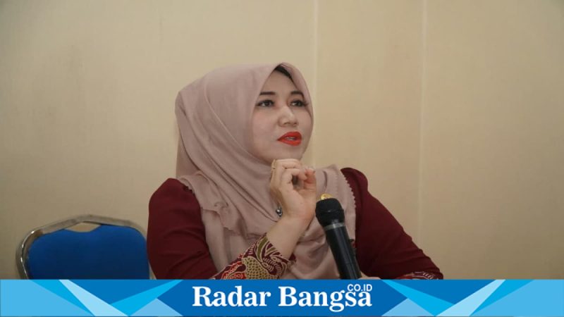 Anggota DPD RI Lia Istifhama saat berdiskusi bersama jajaran KPID Jawa Timur terkait penguatan RUU Penyiaran, Kamis (30/4/2026). (Foto Dok Ho/RadarBangsa.co.id)