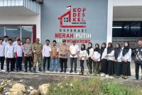 Launching Koperasi Desa Merah Putih di Kecamatan Tikung Lamongan, Sabtu, 16 Mei 2026 (Foto Dok Ho/RadarBangsa.co.id)