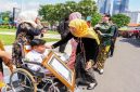 Gubernur Khofifah Indar Parawansa saat Upacara Hardiknas 2026 di Gedung Negara Grahadi, Surabaya, Minggu (4/5/2026). (Foto Dok Ho/RadarBangsa.co.id)