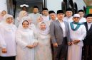 Wakil Presiden RI Gibran Rakabuming Raka bersama Gubernur Jatim Khofifah dan Kapolri menghadiri Haul ke-55 KH Abdul Wahab Chasbullah di Ponpes Bahrul Ulum Tambakberas, Jombang, Minggu, 10 Mei 2026  (Foto Dok Ho/RadarBangsa.co.id)