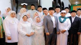 Wakil Presiden RI Gibran Rakabuming Raka bersama Gubernur Jatim Khofifah dan Kapolri menghadiri Haul ke-55 KH Abdul Wahab Chasbullah di Ponpes Bahrul Ulum Tambakberas, Jombang, Minggu, 10 Mei 2026  (Foto Dok Ho/RadarBangsa.co.id)