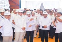 Gubernur Jatim Khofifah bersama Wamendagri saat peluncuran GPIPS di Sidoarjo, Rabu (13/5/2026). (Foto Dok Ho/RadarBangsa.co.id)