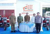 Bupati Lamongan mengikuti peluncuran operasional Koperasi Desa/Kelurahan Merah Putih secara daring, Sabtu, 16 Mei 2026. (Foto Dok Ho/RadarBangsa.co.id)