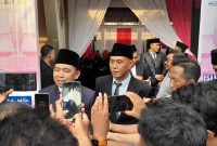 Bupati Jember Gus Fawait usai melantik ratusan kepala sekolah SD dan SMP di GOR SMPN 7 Jember, Sabtu, 23 Mei 2026. (Foto Dok Ho/RadarBangsa.co.id)