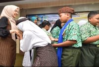 Pelajar SMP/MTs saat mengikuti lomba mendongeng di Kabupaten Pasuruan, Rabu (13/5/2026). (Foto Dok Ho/RadarBangsa.co.id)