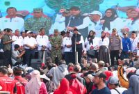 Bupati Pasuruan menghadiri pembacaan petisi buruh saat May Day di Taman Chandra Wilwatikta Pandaan, Jumat, 1 Mei 2026. (Foto Dok Ho/RadarBangsa.co.id)