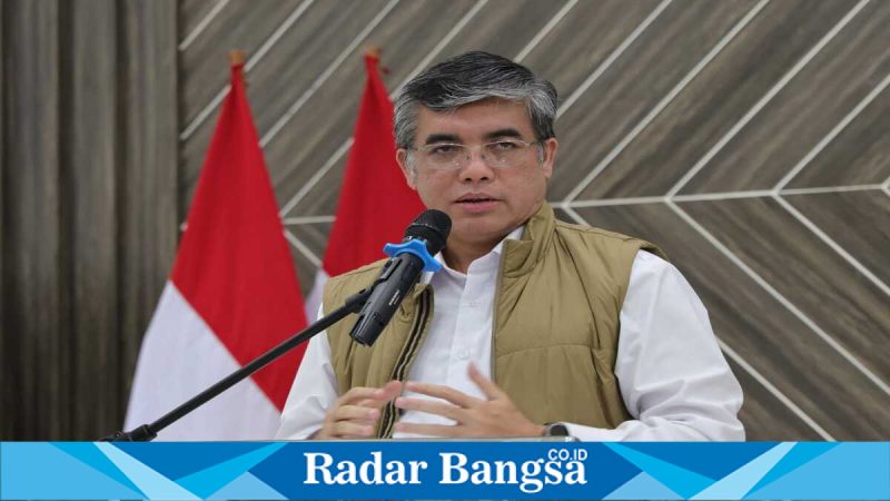 Menaker Yassierli menghadiri silaturahmi mitra strategis ketenagakerjaan di Ciloto, Cianjur, Rabu, 6 Mei 2026. (Foto Dok Ho/RadarBangsa.co.id)