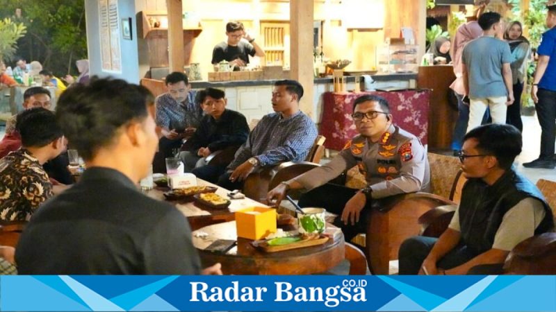 Polresta Sidoarjo dan mahasiswa berdialog soal gangster, narkoba, dan hoaks, Sabtu, 9 Mei 2026 (Foto Dok Ho/RadarBangsa.co.id)