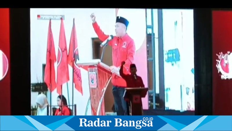 Pelantikan PAC PDI Perjuangan Pamekasan jelang konsolidasi Pemilu 2029, Sabtu, 9 Mei 2026 (Foto Dok Ho/RadarBangsa.co.id)