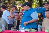Pembukaan Open Turnamen Sepak Bola Pangkalan Malako Cup III di Desa Tambun, Pelalawan, Sabtu, 30 Mei 2026. (Foto Dok Ho/RadarBangsa.co.id)
