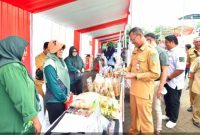 Warga memadati Pasar Murah di Terminal Wisata Pasrepan, Kabupaten Pasuruan, Senin, 25 Mei 2026. (Foto Dok Ho/RadarBangsa.co.id)