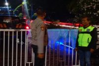 Patroli Polsek Tikung di saat malam hari cegah gangguan kamtibmas, Jumat, 1 Mei 2026 pukul 22.30 WIB (Foto Dok Ho/RadarBangsa.co.id)