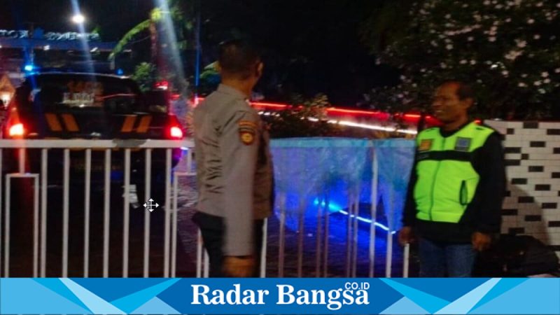 Patroli Polsek Tikung di saat malam hari cegah gangguan kamtibmas, Jumat, 1 Mei 2026 pukul 22.30 WIB (Foto Dok Ho/RadarBangsa.co.id)