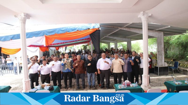 Bupati Asahan menghadiri sosialisasi peningkatan pelayanan publik bersama DPR RI dan Ombudsman RI, Jumat, 8 Mei 2026 (Foto Dok Ho/RadarBangsa.co.id)