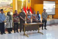 Pemkab Jember menggelar sosialisasi SPMB Tahun Ajaran 2026/2027 di Aula Graha Wiyata Mandala, Kamis (7/5/2026). (Foto Dok Ho/RadarBangsa.co.id)