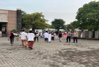 Sholat Idul Adha 1447 H di Masjid Namira Tikung Lamongan dihadiri sekitar 2.000 jamaah, Rabu, 27 Mei 2026 (Foto Dok Ho/RadarBangsa.co.id)