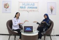Psikolog RSUD Jombang saat memberikan edukasi kesehatan mental di era digital, Rabu (06/05/2026). (Foto Dok Ho/RadarBangsa.co.id)