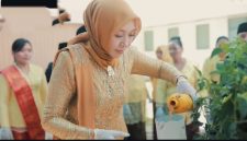 Penanaman cabai dengan media BIOPOT SENOPATI di RSUD Ruslan, Mataram, Senin (4/5/2026). (Foto Dok Ho/RadarBangsa.co.id)