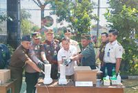 Kejari Kabupaten Pasuruan memusnahkan barang bukti narkotika, Rabu (13/5/2026). (Foto Dok Ho/RadarBangsa.co.id)