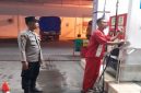 Petugas Polsek Tikung melakukan Patroli Kota Presisi di sejumlah objek vital Kecamatan Tikung, Minggu (3/5/2026) malam. (Foto Dok Ho/RadarBangsa.co.id)