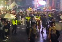 Wali Kota Semarang Agustina Wilujeng saat menyampaikan pembatalan Semarang Night Carnival, Sabtu, 2 Mei 2026. (Foto Dok Ho/RadarBangsa.co.id)