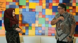 Anggota DPD RI Lia Istifhama berdiskusi bersama jajaran Bank Mandiri Region VIII/Jawa 3 di Surabaya, Selasa (6/5/2026). (Foto Dok Ho/RadarBangsa.co.id)