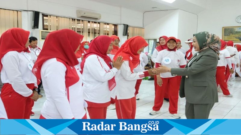 Pelatihan Senam Jantung Sehat YJI Sidoarjo di Delta Graha, Selasa (5/5/2026). (Foto Dok Ho/RadarBangsa.co.id)